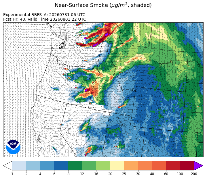 HRRR Smoke Model